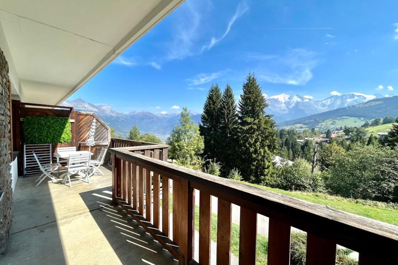Cosy Chalet With Terrace Combloux Zewnętrze zdjęcie